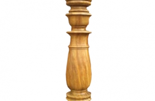 Trụ cái tròn gỗ nghiến