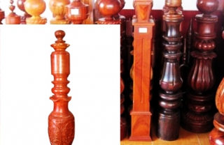 Trụ cái cầu thang lục bình