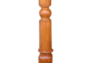 Trụ cái tròn trơn gỗ Lim