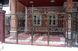Cổng cửa sắt mỹ thuật MDC504