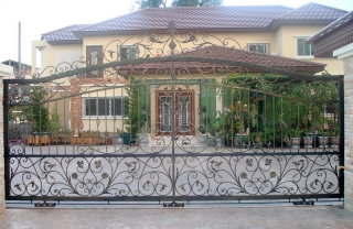 Cổng cửa sắt mỹ thuậtMDC505