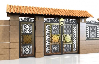 Cổng sắt CNC CCC09