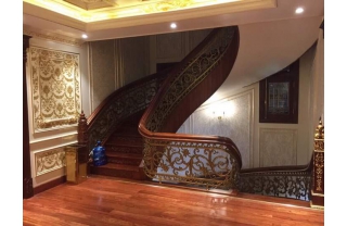 Cầu thang nhôm đúc CTNĐMD019