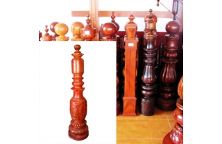 Trụ cái cầu thang lục bình