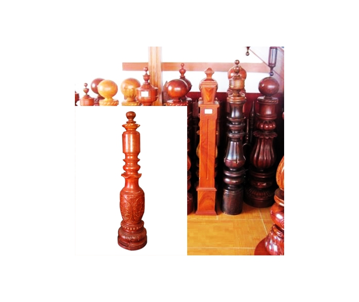 Trụ cái cầu thang lục bình
