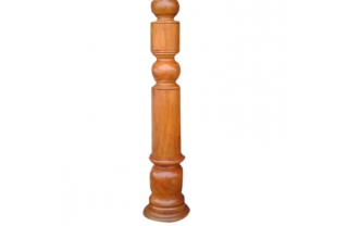 Trụ cái tròn trơn gỗ Lim