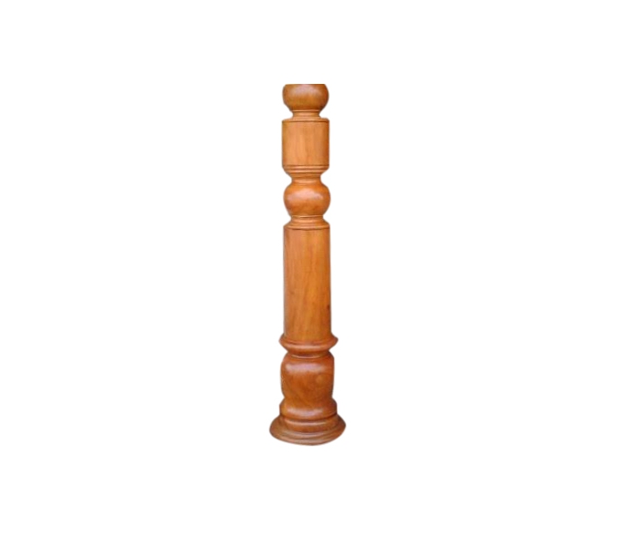 Trụ cái tròn trơn gỗ Lim