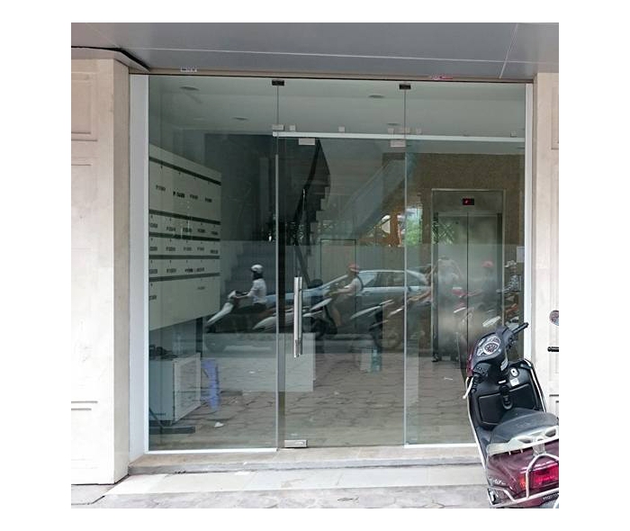 Cửa kính cường lực quay 1 cánh CKQ1