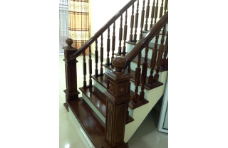 Cầu thang gỗ Hương Nam Phi MDGH2