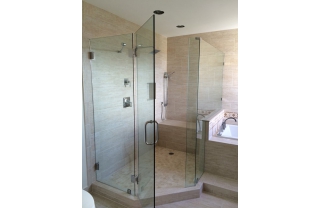 Cabin tắm kính cửa mở bản lề 135 độ